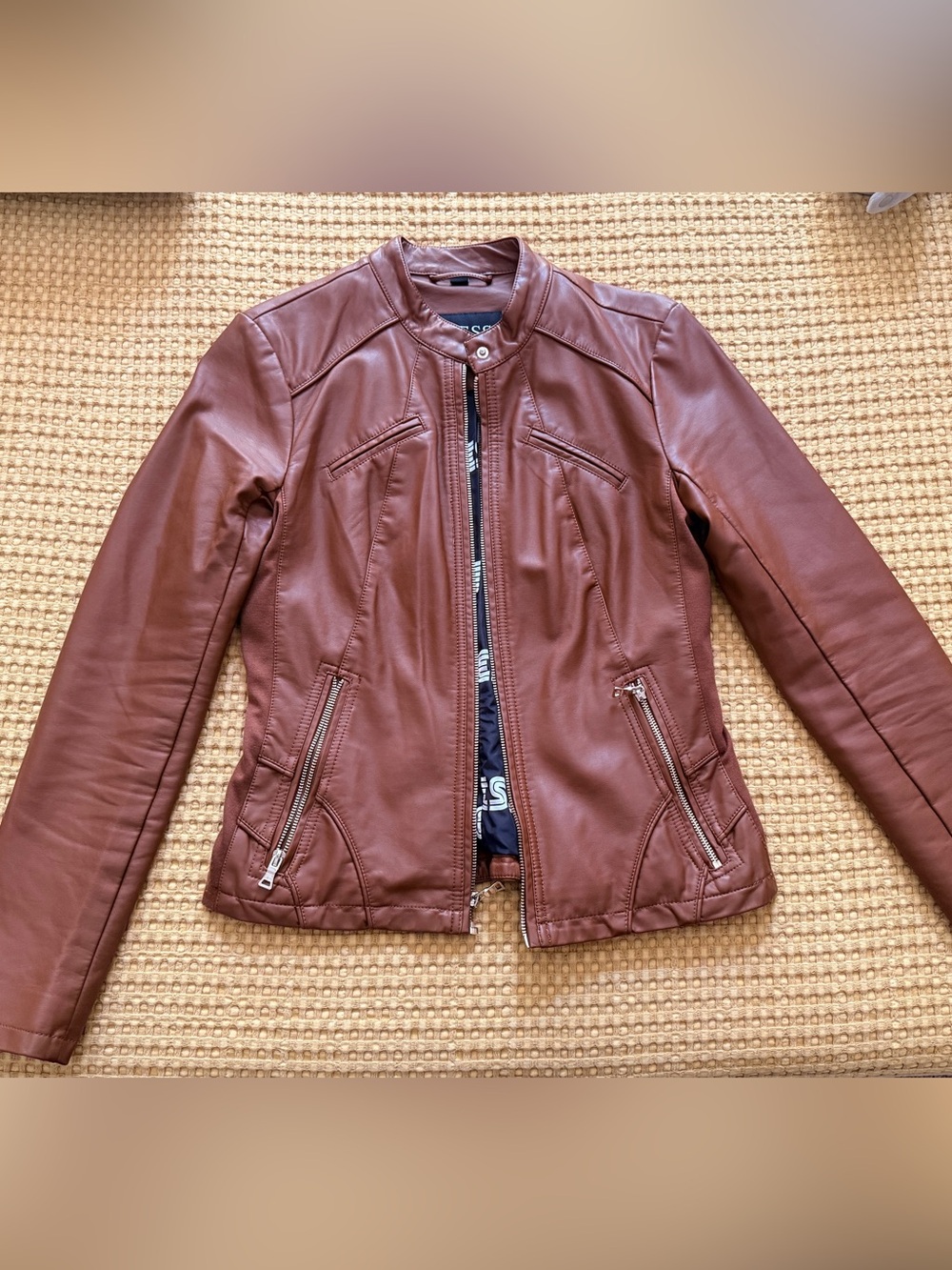 Guess Faux Leather Jacket